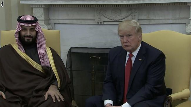 البيت الأبيض يعلن أبرز جوانب مباحثات ترامب وولي ولي العهد السعودي