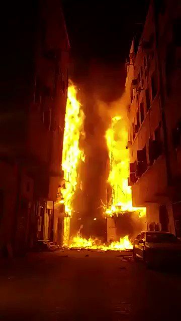 رئيس بلدية جدة التاريخية يعلن تفاصيل حريق مروع بعدد من المباني(صور)