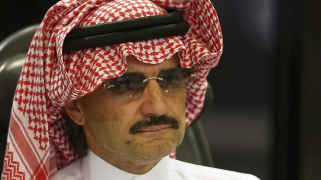 الملياردير السعودي الوليد بن طلال يرد على اتهام بلاده"باحتضان الارهاب"