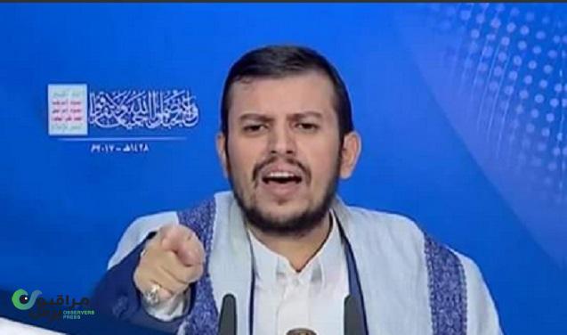 زعيم الحوثيين يحذر صالح وأنصاره بلهجة شديدة ويخرج خلافاتهما للعلن(فيديو) 
