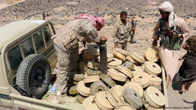 هيومن رايتس ووتش تتهم الحوثيين وصالح باستخدام ألغام محظورة باليمن