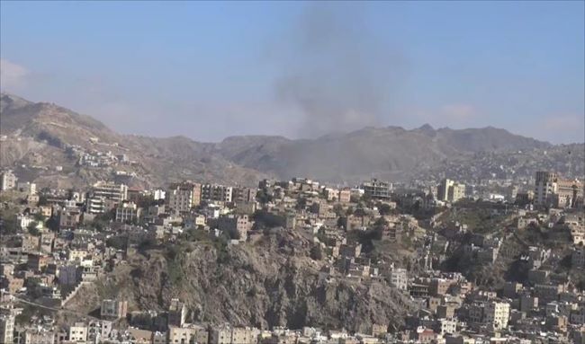 هجوم جديد للحوثيين شرق مدينة تعز واصابات بقصف عشوائي على مقبنة