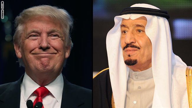 البيت الأبيض يوضح أبرز أوجه ملفات الاتصال الأول لترامب بالملك السعودي