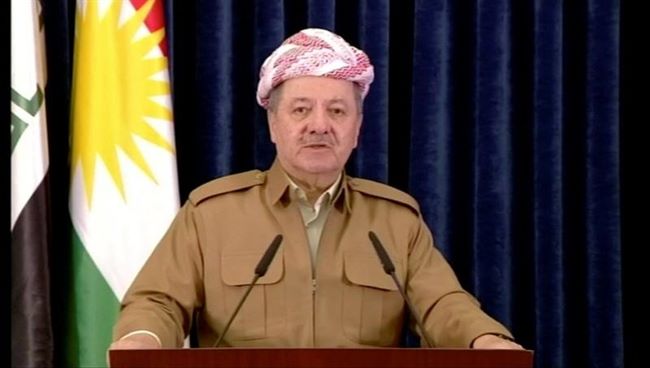 برزاني يتخلى عن رئاسة اقليم كردستان تاركا مهمة المصالحة لابن شقيقه