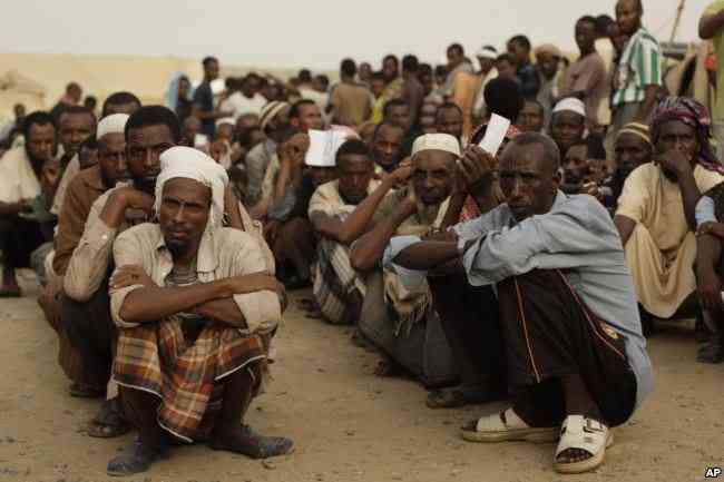 منظمة  تحذر من تزايد تدفق أعداد المهاجرين لليمن رغم تفاقم أزمته الإنسانية