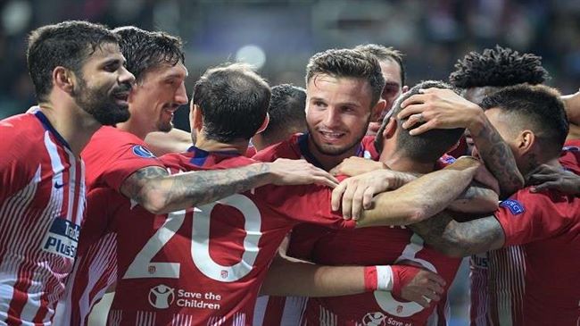 أتلتيكو مدريد يفوز بكأس السوبر الأوروبية على حساب بطل دوري الأبطال