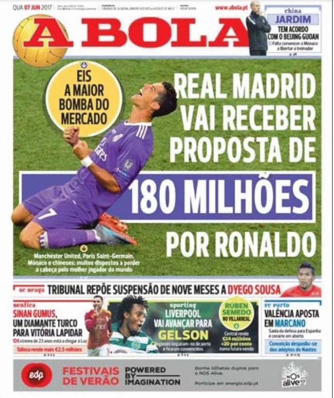 صحيفة برتغالية تكشف عن قرار صادم للجميع أتخذه رونالدو بشكل مفاجئ