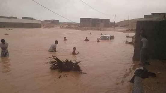 الحكومة اليمنية تعلن حجم الأضرار الأولية لاعصار لبان وأكثر المناطق تضرراً