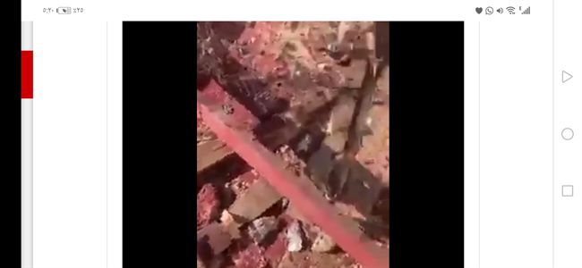 قناة اخبارية تكشف عن سقوط صاروخ باليستي بمأرب بعد يومين على مذبحة معسكر الاستقبال 