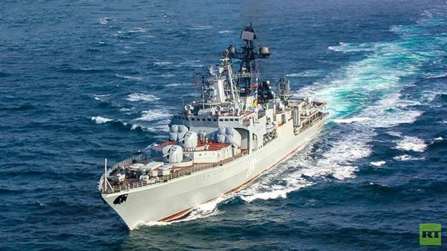 الدفاع الروسية تعلن طبيعة مهمة إحدى سفنها الحربية المبحرة في خليج عدن