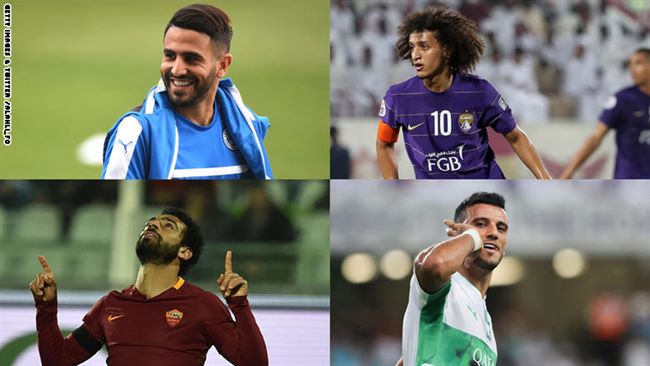 CNN تعلن أفضل لاعب عربي بموسم 2016/2017 من بين هؤلاء(صور)