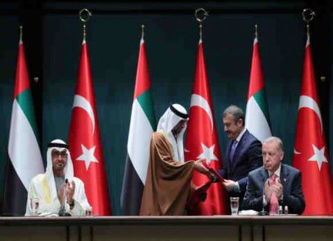الإمارات تشيد بمساعي أردوغان للتوصل إلى اتفاق نقل الحبوب الأوكرانية إلى الأسواق العالمية
