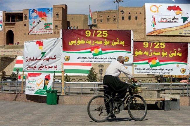 أكراد العراق يصوتون في استفتاء تاريخي على الاستقلال