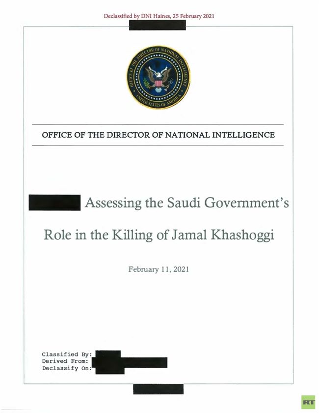 أبرز ماجاء في تقرير المخابرات الامريكية حول مقتل الصحفي السعودي خاشقجي