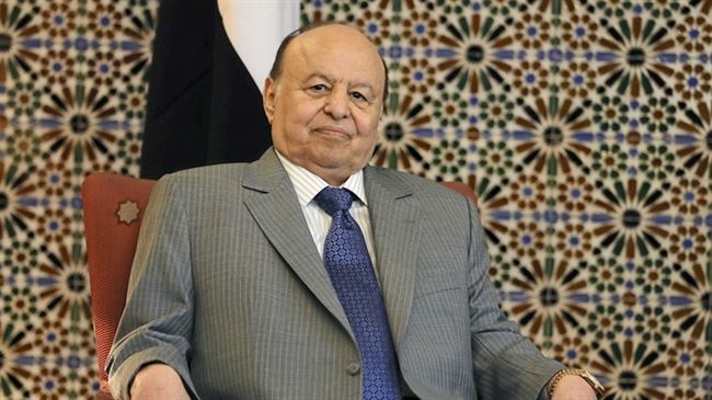 الرئيس اليمني يؤكد بان استعادة عدن ستقربه من تحرير صنعاء وهزيمة الحوثي (بيان)
